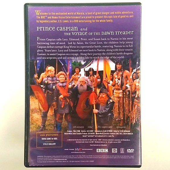 C.S. Lewis: Prince Caspian and the Voyage of the Dawn Treader DVD - Picture 3 of 11